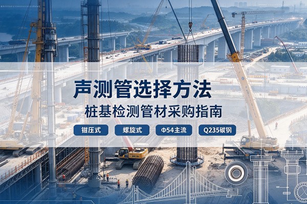 太仓声测管选型标准