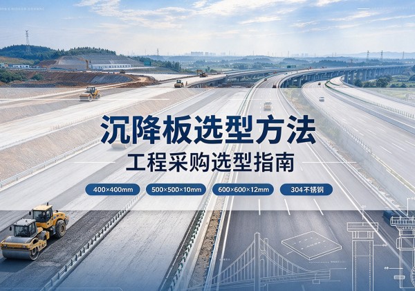 太仓沉降板选择方法