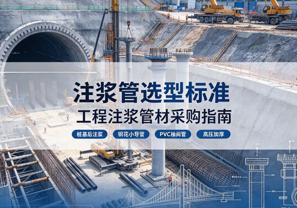太仓注浆管选型标准